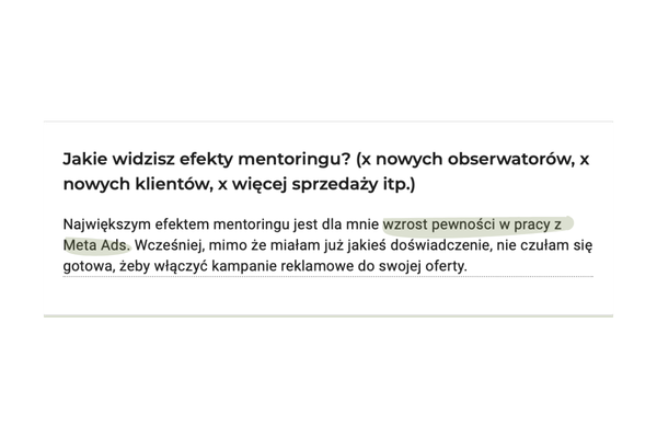 Opinia klientki 15